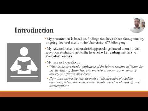 Narrative Identity and the Empirical Reader Narrative Identity and the Empirical Reader