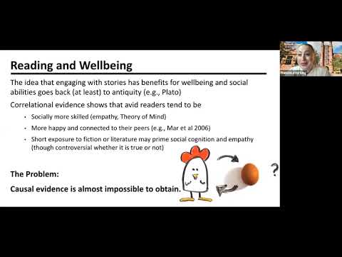 Can fiction improve wellbeing? – Hartung (IGEL 2023) Can fiction improve wellbeing? – Hartung (IGEL 2023)