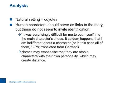 Identifying with nonhuman animals Identifying with nonhuman animals