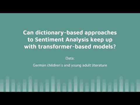 Sentiment Analysis of German children's and young adult fiction– Rebora, Lehmann, Heumann (IGEL2023)