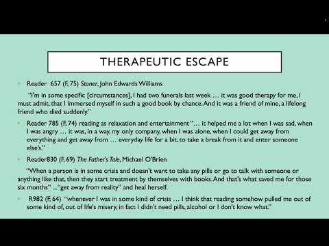 The Therapeutic Effects of Literature – Roncevic (IGEL 2025)
