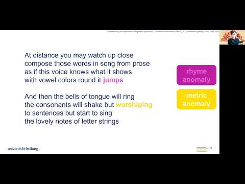 Experiencing the importance of syllabic rhythmicity – Beck (IGEL 2023)