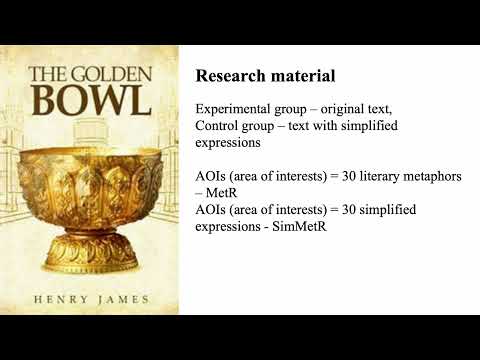 Processing and aesthetic appreciation of metaphors in foreign language Processing and aesthetic appreciation of metaphors in foreign language