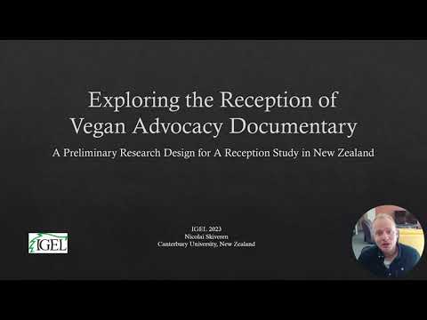 Exploring the Impact of Vegan Advocacy Documentaries – Skiveren (IGEL 2023) Exploring the Impact of Vegan Advocacy Documentaries – Skiveren (IGEL 2023)